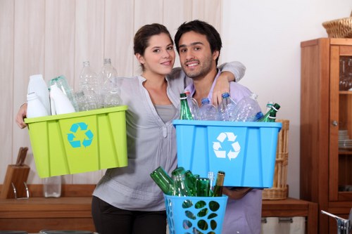 Professional waste removal team at work in Shepherdsbush